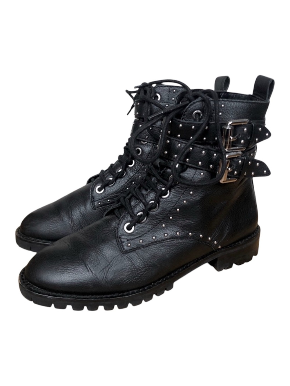Rebecca Minkoff Jaiden Studded Moto Ankle Boot 8